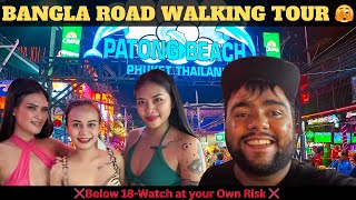 Night Life in Bangla Road - Patong Phuket | Nightlife THAILAND 2023 | Indian Restaurant in Phuket