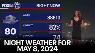 Houston weather: Humid, warm Wednesday night with temps in 80s