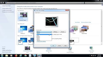 Set screen saver in pc | Windows 7