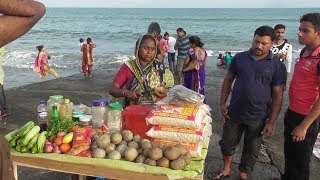 Delicious Masala Kot Bel (Wood Apple) | Besides Old Digha Sea Beach WB | Indian Street Food