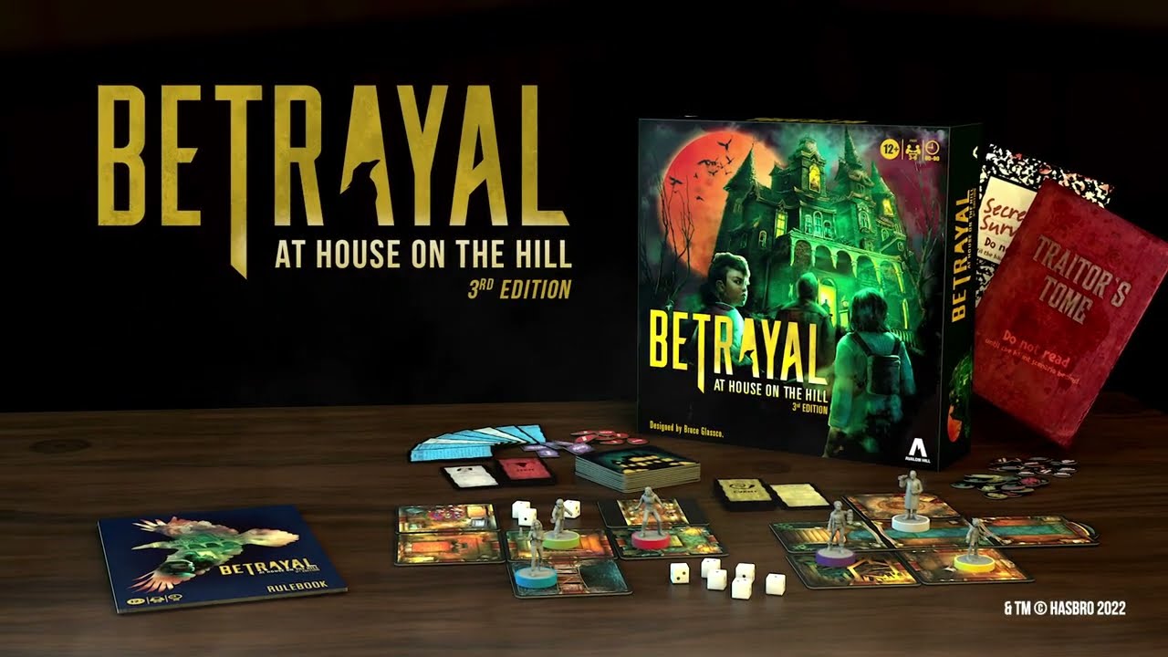 Betrayal at House on the Hill | 3rd Edition | Hasbro Pulse - YouTube