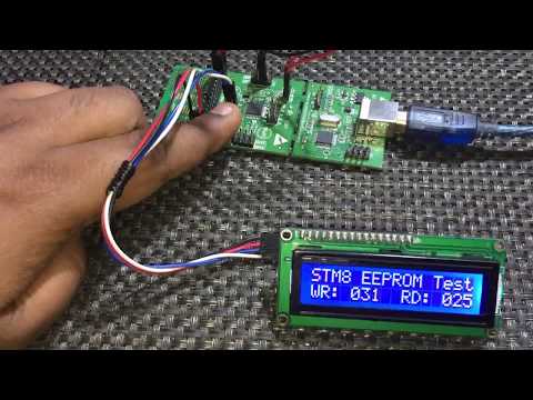 STM8S True Data EEPROM Example