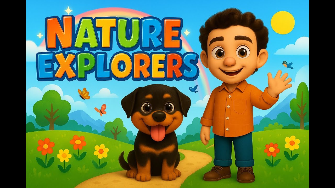 Manny & Axel: Nature Explorers Adventure 🌍 | Fun Learning for Kids