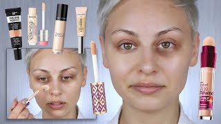 MAYBELLINE INSTANT AGE REWIND CONCEALER | DOES THIS ERASE DARK CIRCLES?? | REVIEW + TRY ON