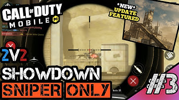 *NEW* RUST MAP SNIPER ONLY + 2v2 SHOWDOWN GAMEPLAY in CALL OF DUTY MOBILE!! | COD Mobile #3