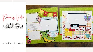 Information CUTE AS A BUG SCRAPBOOK LAYOUT News
