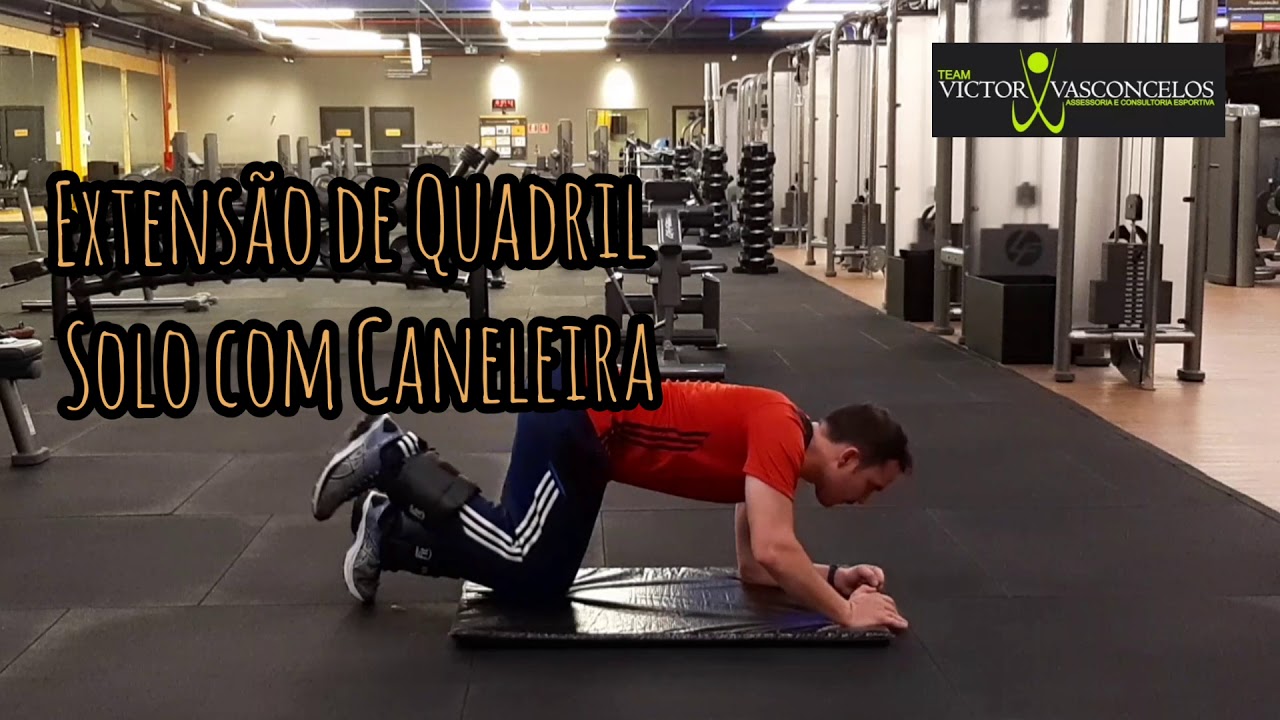 Extensão de Quadril Solo - Caneleira. - YouTube
