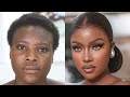 LOW BIG BUN👆100M  VIEWS⬆️ BRIDE👆VIRAL 💣DARK SKIN BRIDE 🔥MUST WATCH 😳 BRIDAL MAKEUP AND BRIDAL HAIR