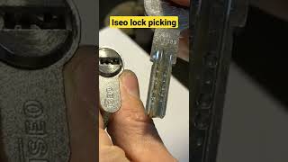 Lockpick for Iseo R6, R7 how to open Iseo locks