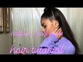 HALF UP HALF DOWN HAIR TUTORIAL