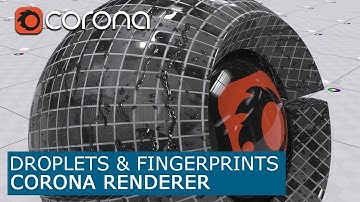 Droplets & Fingerprints in Corona Renderer - Poliigon Textures | 3Ds Max | Tutorials for beginners