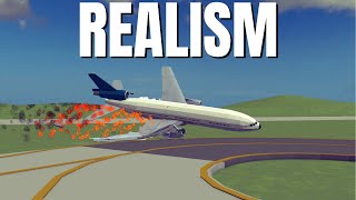 Brutal Airplane Crashes and Emergency Landings | Besiege
