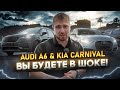 Обзор Audi A6 &amp;  Kia Carnival  по НИЗКОЙ цене!