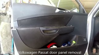 Volkswagen Passat 20052015  door panel removal