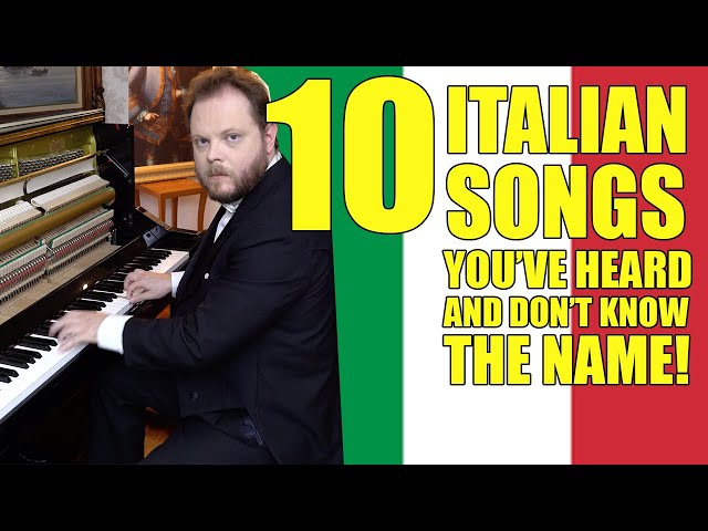 10 Italian Songs You've Heard And Don't Know The Name class=
