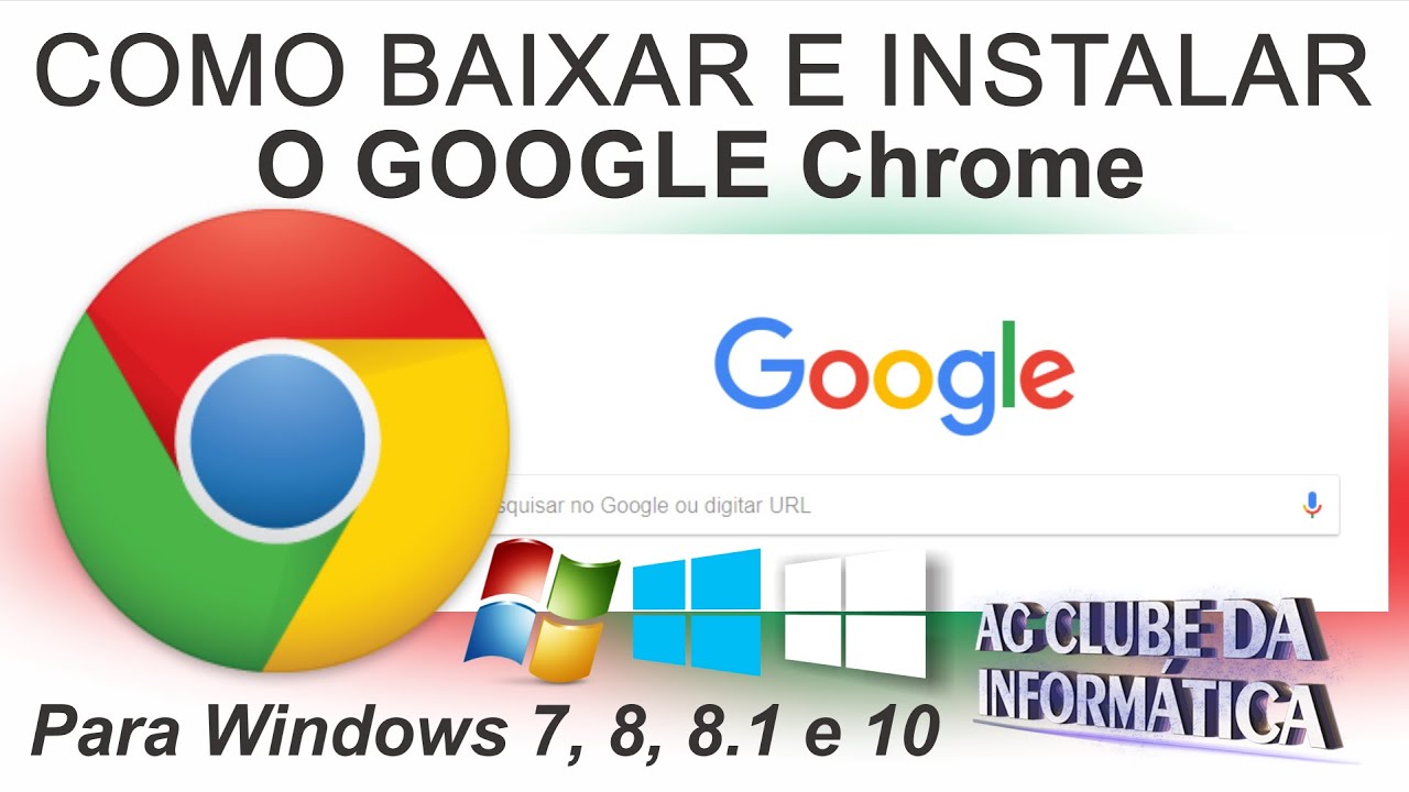 Instalando o google chrome