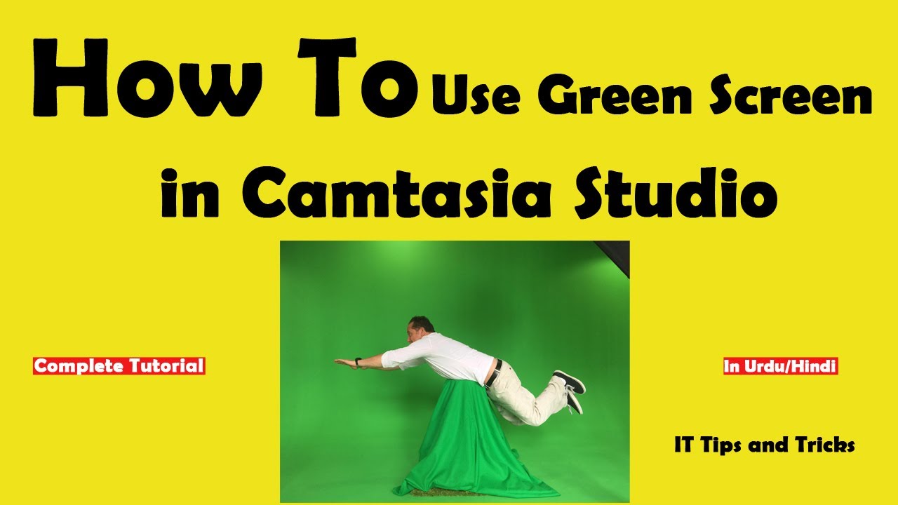 camtasia green screen background