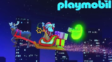 Мультики игрушки Плеймобил. Охотники за привидениями в новый год.