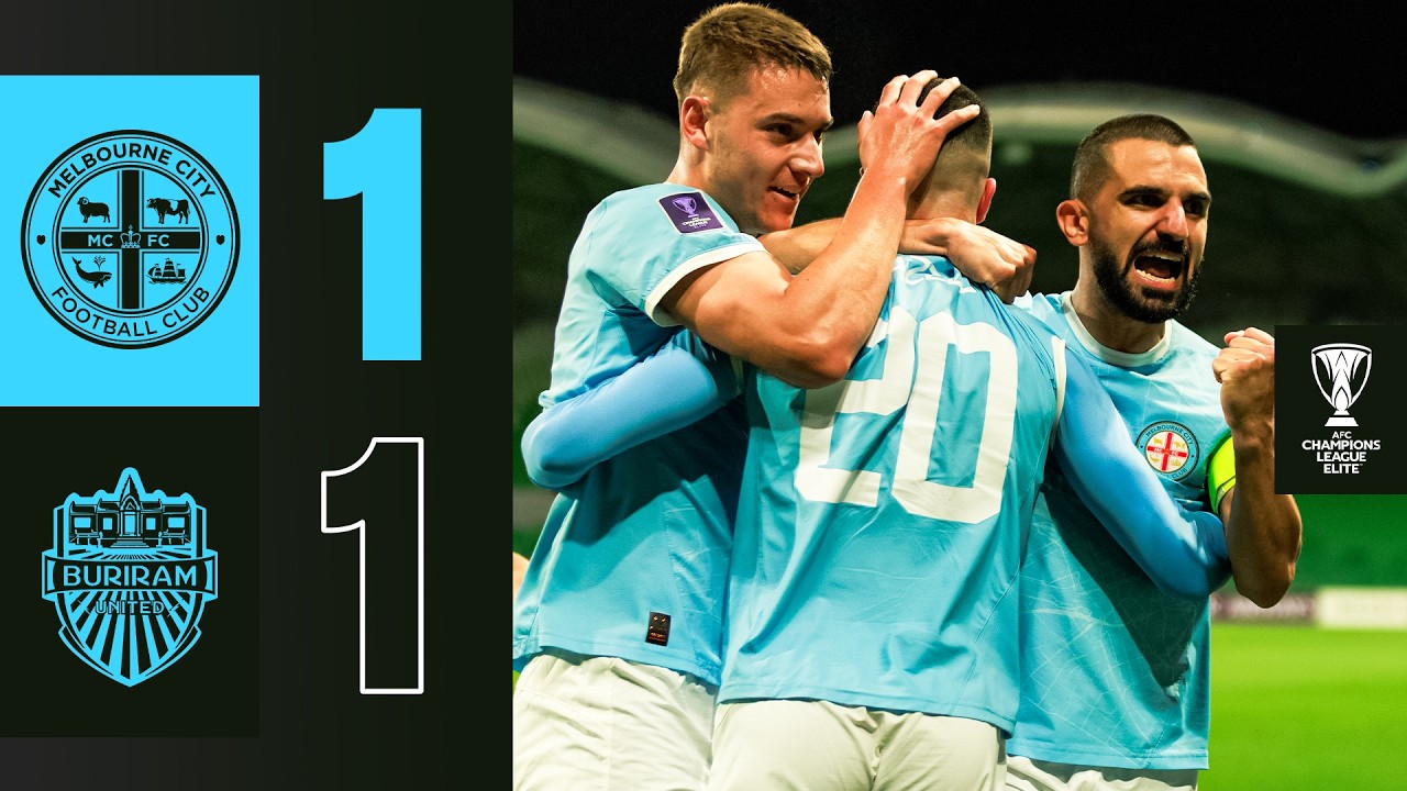 ACLE Highlights: City 1-1 Buriram | LATE Mazzeo goal sees Round of 16 tie level after First Leg! 😱