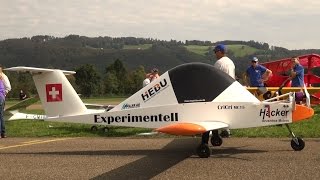 SCALE 1:1 R\/C MODEL Cri Cri Worlds smallest twin ENGINE AIRCRAFT EXPERIMENTAL