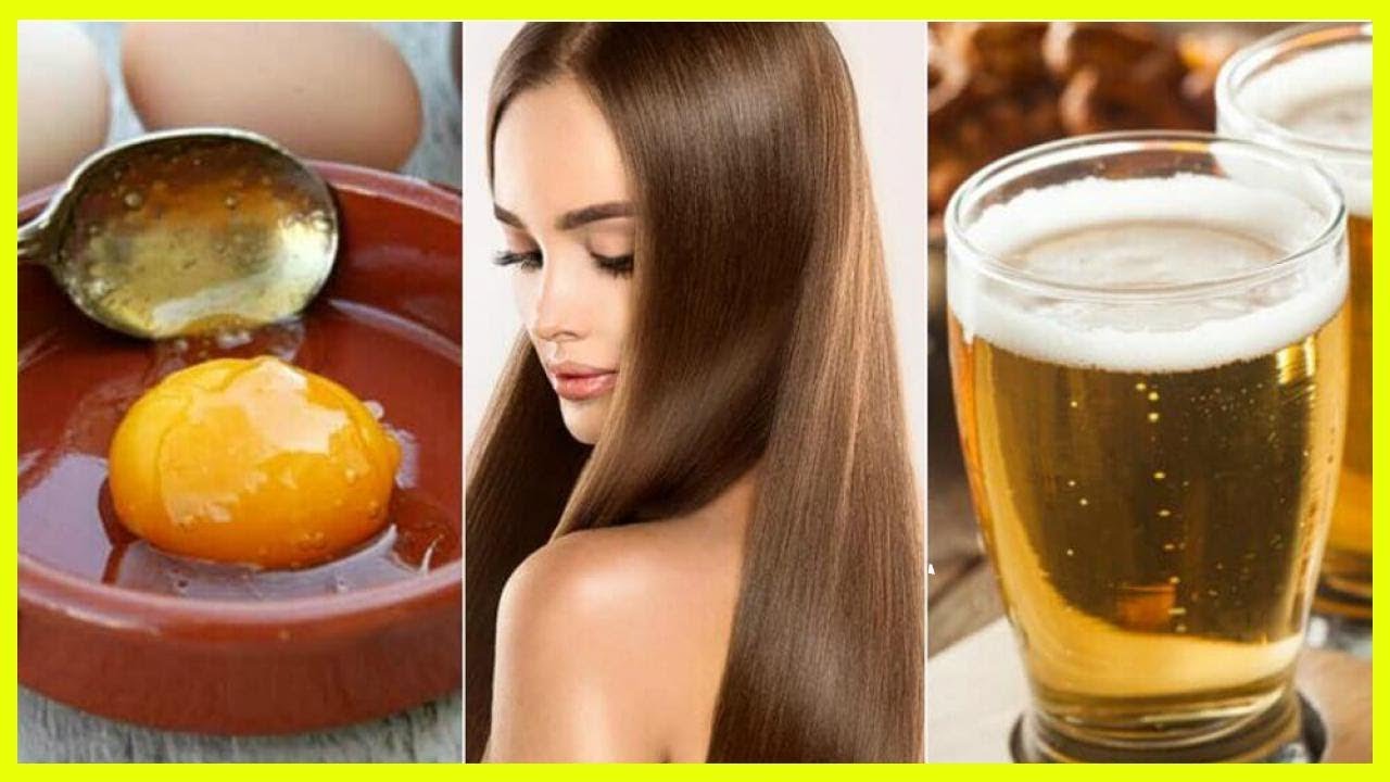 Egg and Beer Treatment for Silky and Healthy Hair YouTube
