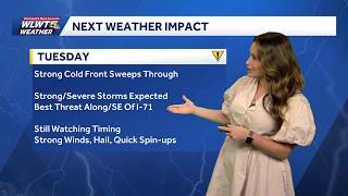 Strong storms possible Tuesday across Greater Cincinnati