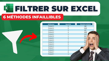 Comment FILTRER sur Excel ? 6 méthodes infaillibles !