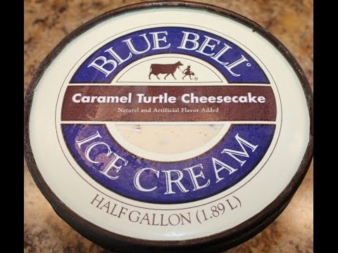 Blue Bell: Caramel Turtle Cheesecake Ice Cream Review