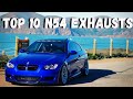 BEST N54 EXHAUSTS! TOP 10! (Cold starts, Revs!)