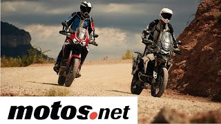 Honda Africa Twin CRF 1100L vs. Triumph Tiger 900 Rally Pro. / Prueba / Test / Review en español