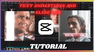 How to get slide Bar and Text animation like After effects in using cap cut!!