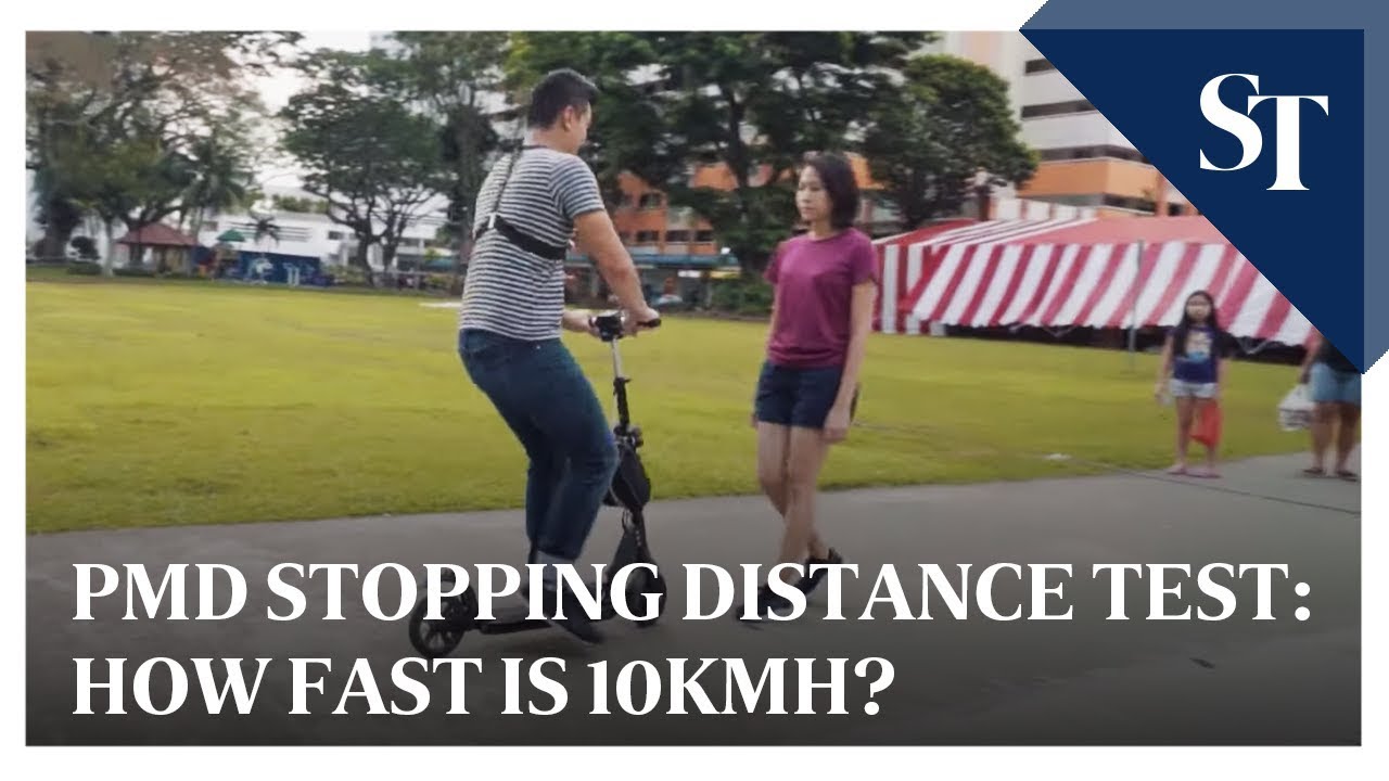 Pmd Stopping Distance Test: How Fast Is 10Kmh?