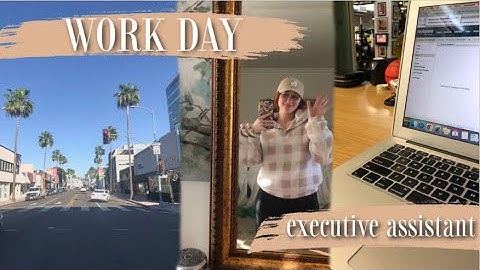 WORK DAY IN MY LIFE | executive assistant - early wake up call + running errands!