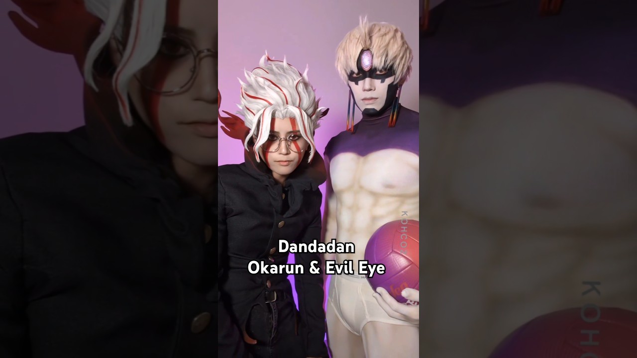 EVIL EYE IS HERE🧿 (tysm to @welovecolors 🙏🏼) #dandadan #okarun #evileye #cosplay #jiji #movie