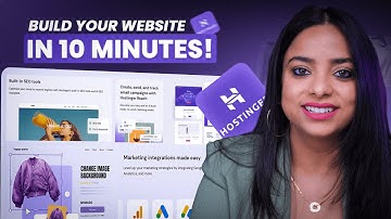 Build an eCommerce Website in 10 Minutes with AI! | Hostinger Website Builder Full Tutorial 2025