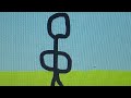 Stick figure world animation