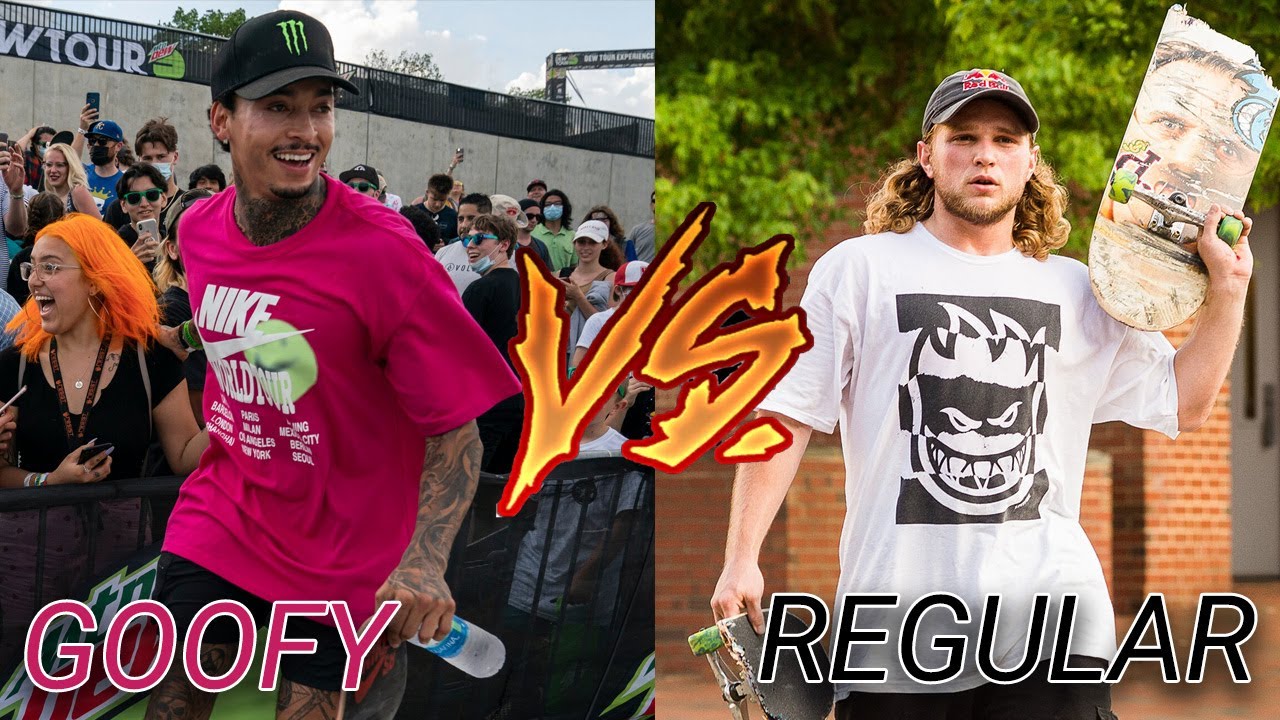 Goofy Vs Regular Skaters !