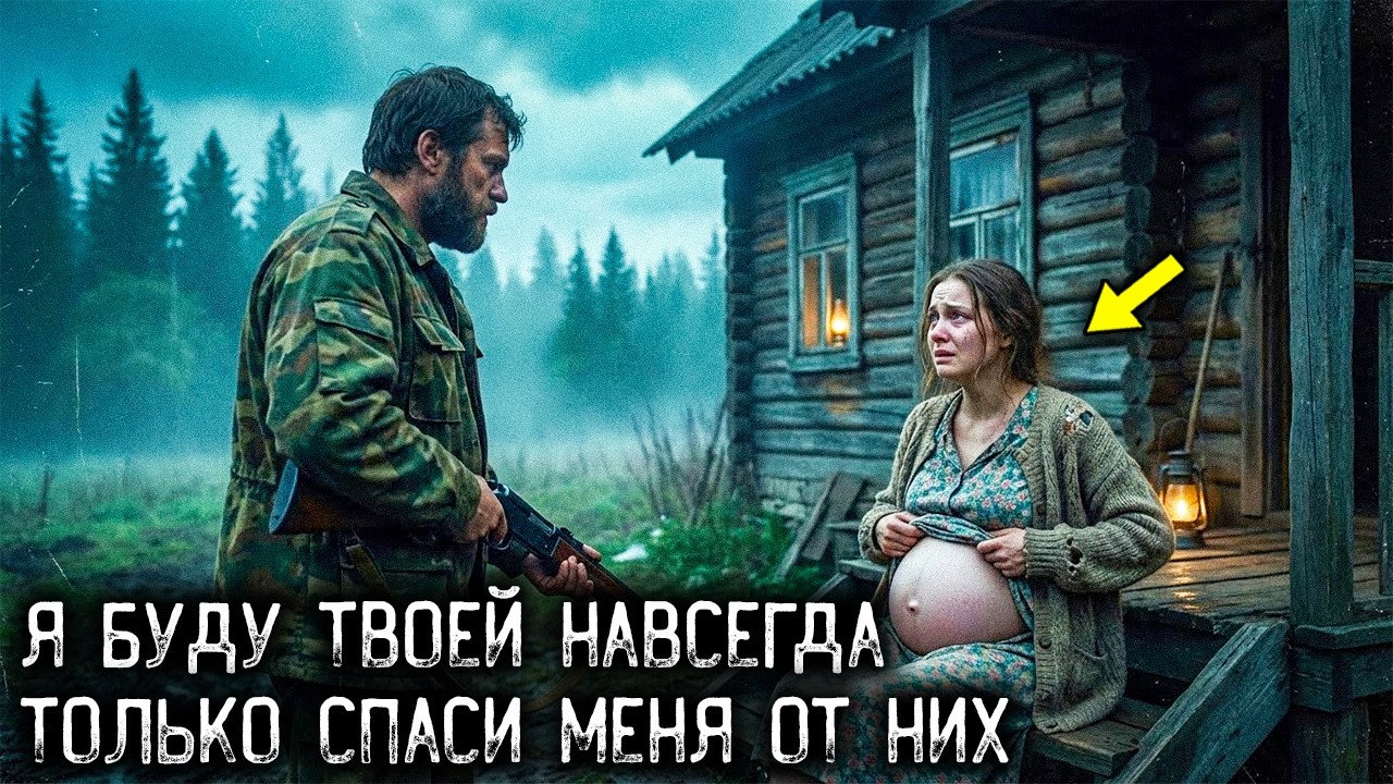 Егерь Нашёл БЕРЕМЕННУЮ ДЕВУШКУ на Пороге Избы. Когда Узнал, ЧТО с Ней Делали, Решил РИСКНУТЬ Жизнью