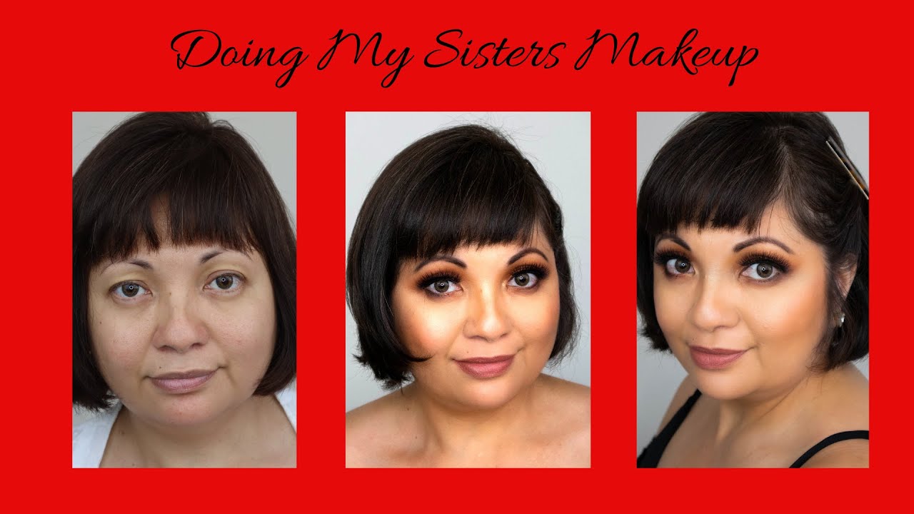 Doing My Sisters Makeup | Beauty Snapshots - YouTube