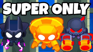 Can We Win Using ONLY Super Monkey in PLAY WITH FIRE?