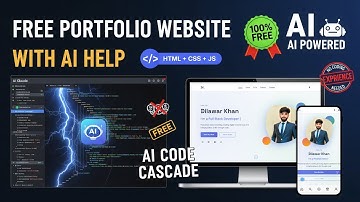 Create FREE Portfolio Website with AI in 10 Minutes | No Coding Required | Claude AI Tutorial 2025