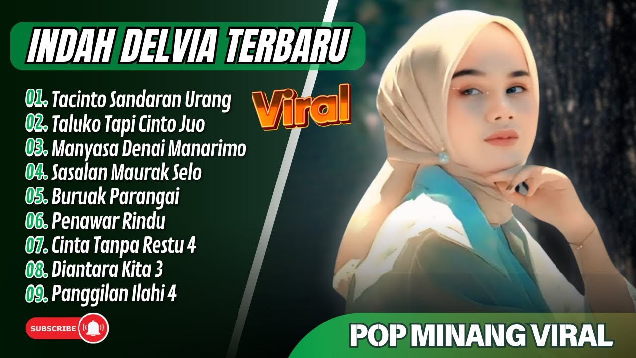 TACINTO SANDARAN URANG - INDAH DELVIA FULL ALBUM TERBAIK - TALUKO TAPI CINTO JUO| POP MINANG TERBARU
