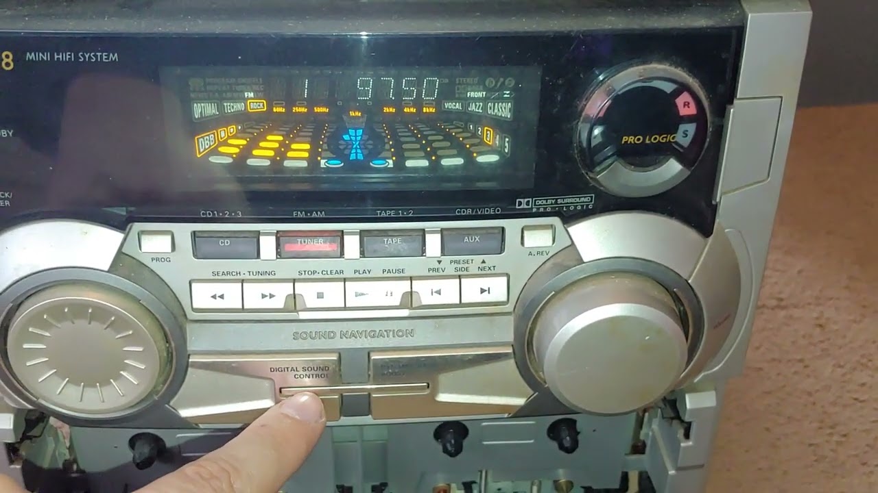 Flea market find: Philips FW-P78 stereo - YouTube