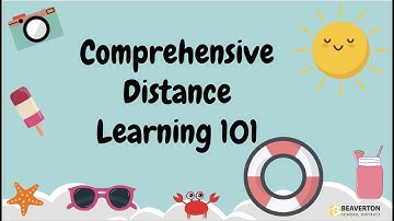 Comprehensive Distance Learning 101