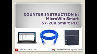 lesson 5:  S7-200 SMART PLC Tutorial | COUNTER Instruction Explained | by ‪@SIMAUTOMATIONTUTORIAL‬​