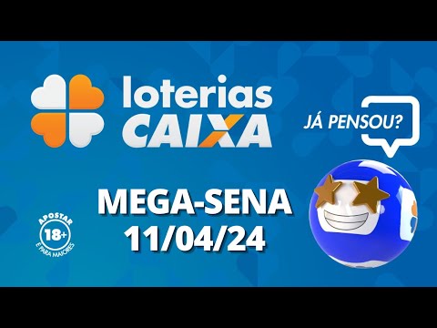 Resultado da Mega-Sena - Concurso nº 2711 - 11/04/2024