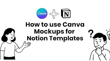 How to use Canva Mockups for Notion Template: promote and boost your template sales