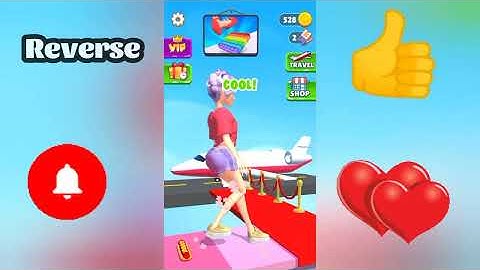 Forward vs Reverse Gaming in ASMR Tippy Toe | All Levels Gameplay Playthrough video