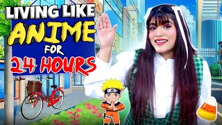 Living Like Anime Cartoon Character For 24 Hours Challenge | * beizzati hogyi *| Mahjabeen Ali