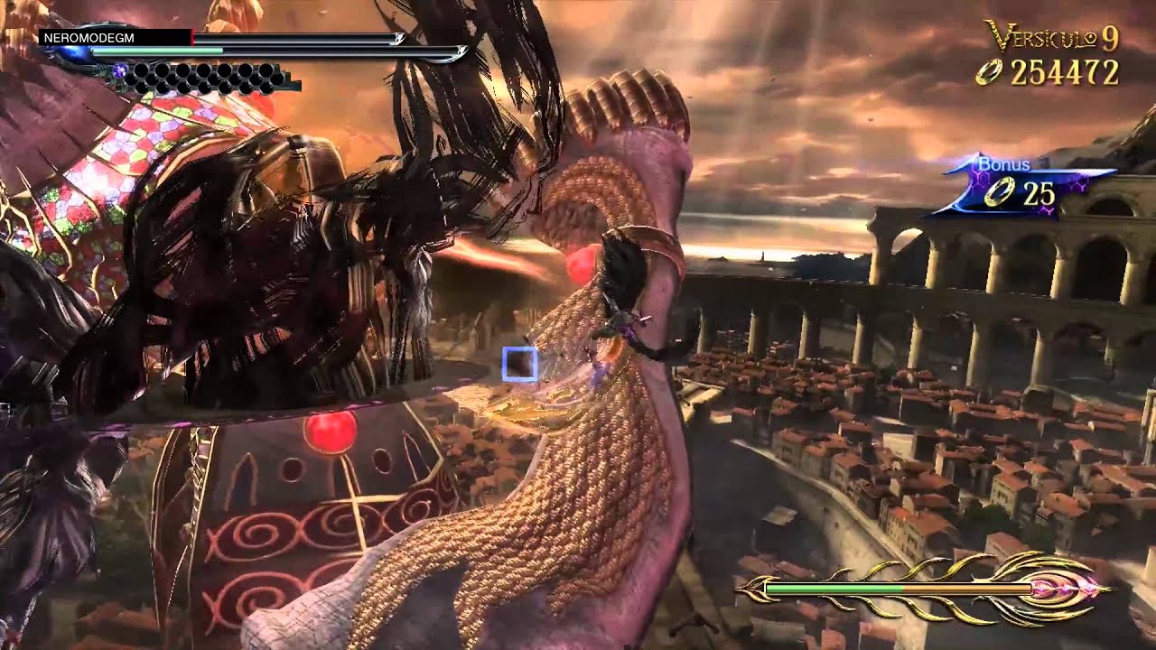 Bayonetta 2 60fps Masked Lumen Boss Climax Non Stop ∞ Youtube 